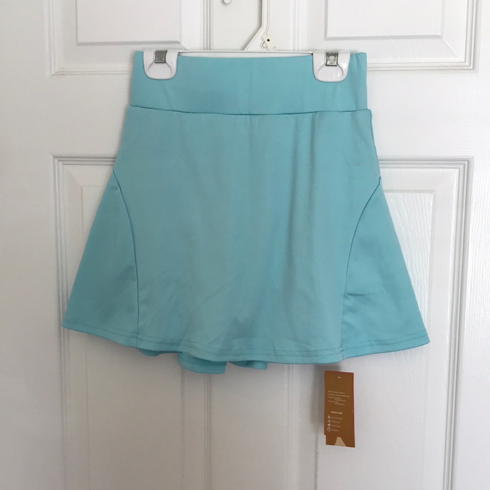 Werena Cyan Pleated Tennis/Golf Skirt, Multiple Sizes